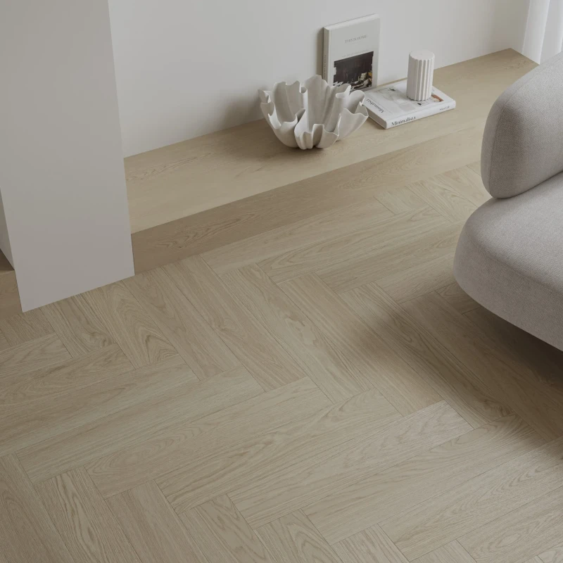 Stejar Flax Herringbone photo2